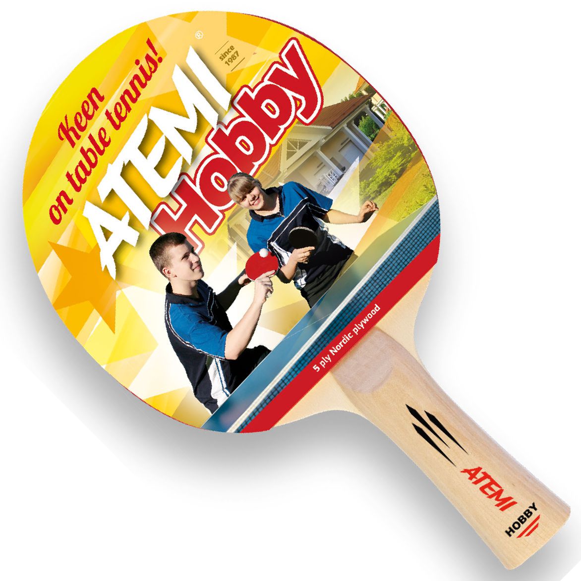 Atemi Tafeltennis Bat Hobby