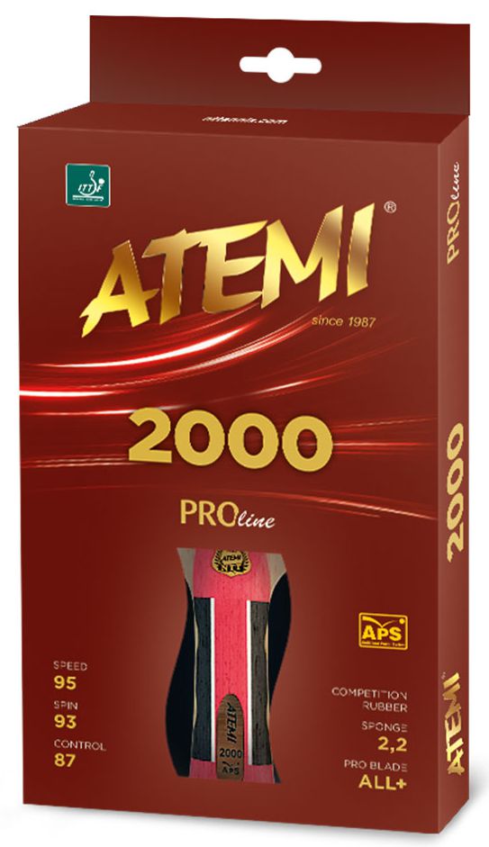 Atemi Tafeltennis Bat 2000 Pro
