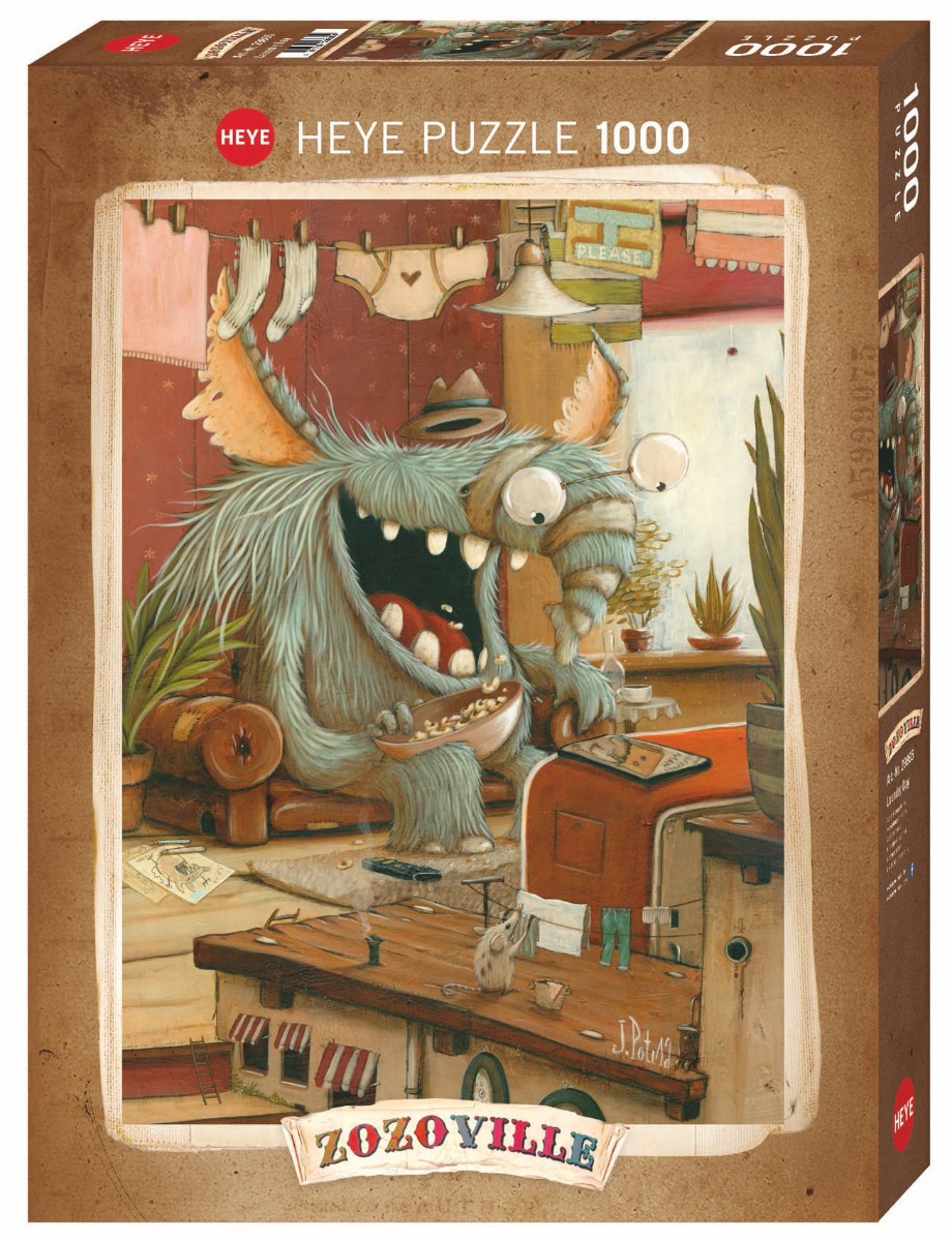 Heye Zozoville Puzzle ( Laundry Day ) 1000 stukjes