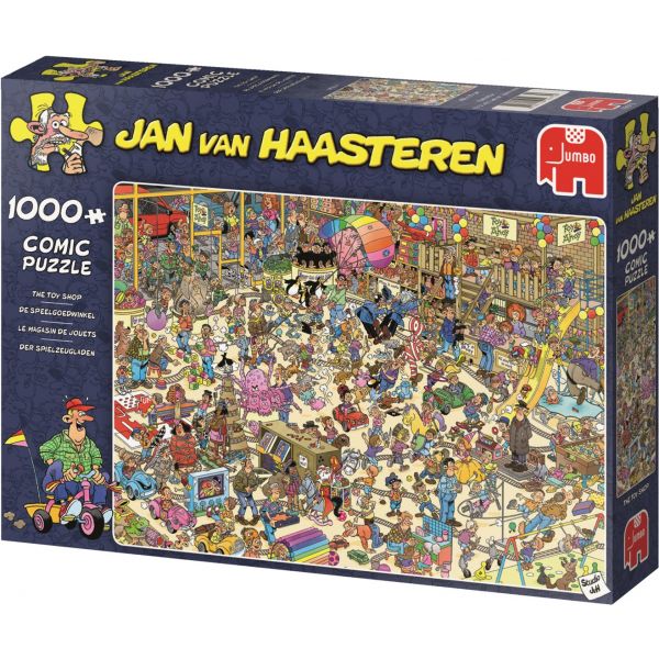kans feedback pepermunt Jan Van Haasteren Puzzle 1000 Stukjes ( Speelgoedwinkel ) - Sport en Spel