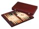 Backgammon case wood brown 41x24 x5 cm
