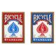 Bicycle Poker Cards Standard Blue or Red