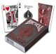 Bicycle Poker Cards Foil Back Crimson