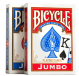 Bicycle Poker Cards Jumbo Index Red or Blue