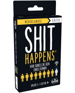Shit Happens Pocket Editie 18+ Voor Sukkels Die Geen Engels Kennen NL