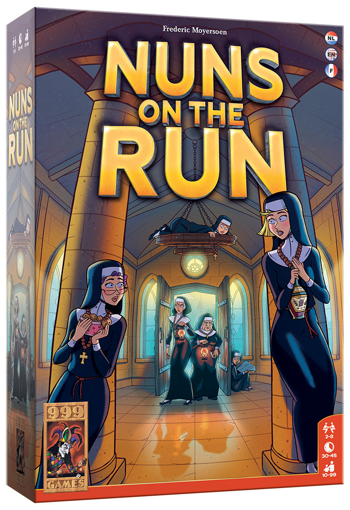 Nuns On The Run Bordspel | NL/EN/FR