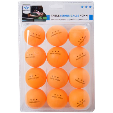 Tafeltennis Ballen 40mm 12 stuks Oranje 